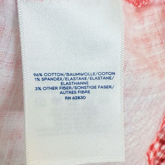 Lands' End Red Gingham Tank Top - Picture 6 of 6